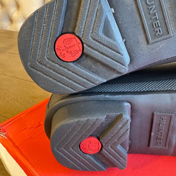 HUNTER Women's Original Chelsea Boots Size 10 Pull On Waterproof Rain Black EXC - Picture 14 of 14